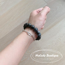 Load image into Gallery viewer, Alashan Agate Bracelets —— Grey Blue
