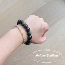 Load image into Gallery viewer, Alashan Agate Bracelets —— Grey Blue
