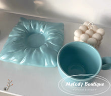 Load image into Gallery viewer, The Pillow Mug Set -- Tiffany Blue
