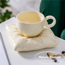 Load image into Gallery viewer, The Pillow Mug Set -- Yellow
