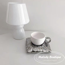 Load image into Gallery viewer, The Pillow Mug Set -- Metal White
