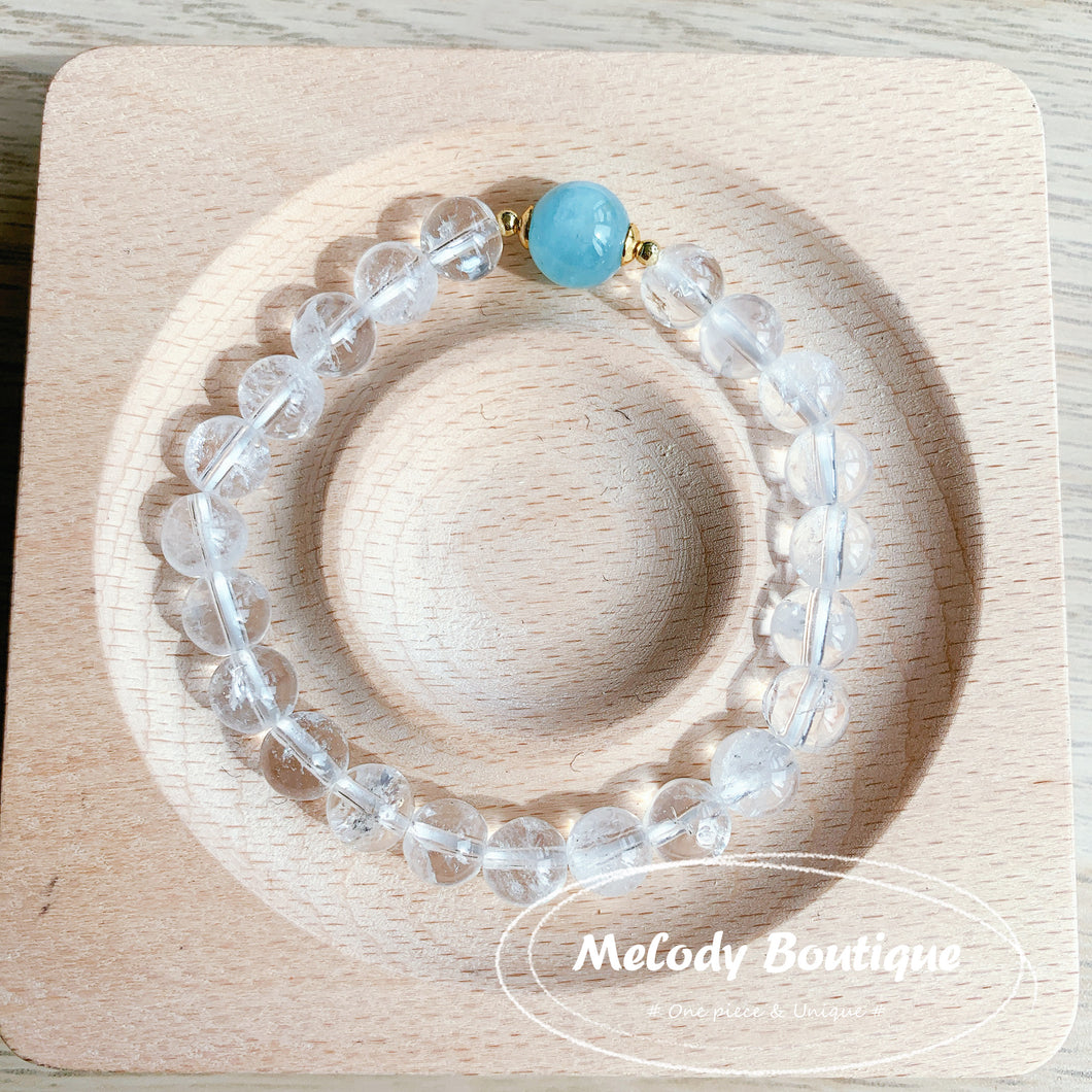 White Crystal Bracelets #2