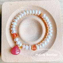 Load image into Gallery viewer, Freshwater Pearl Agate Bracelets  #2
