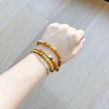 Load image into Gallery viewer, Alashan Agate Bracelets -- Mango
