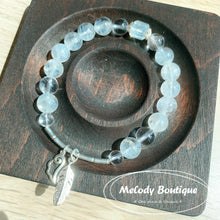 Load image into Gallery viewer, Natural Blue Needle Clear Quartz Bracelet
