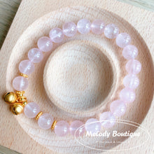 Load image into Gallery viewer, Pink Quartz Bracelets #15
