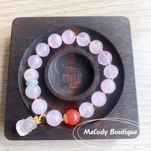 Load image into Gallery viewer, Pink Quartz Bracelets #14
