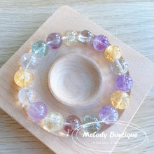 Load image into Gallery viewer, Rainbow Azeztulite Quartz Bracelet
