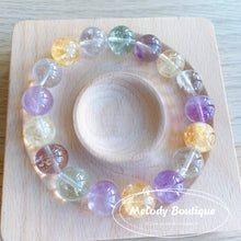 Load image into Gallery viewer, Rainbow Azeztulite Quartz Bracelet
