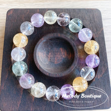 Load image into Gallery viewer, Rainbow Azeztulite Quartz Bracelet
