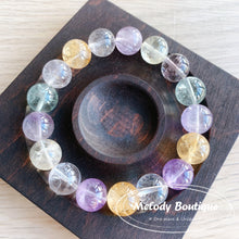 Load image into Gallery viewer, Rainbow Azeztulite Quartz Bracelet
