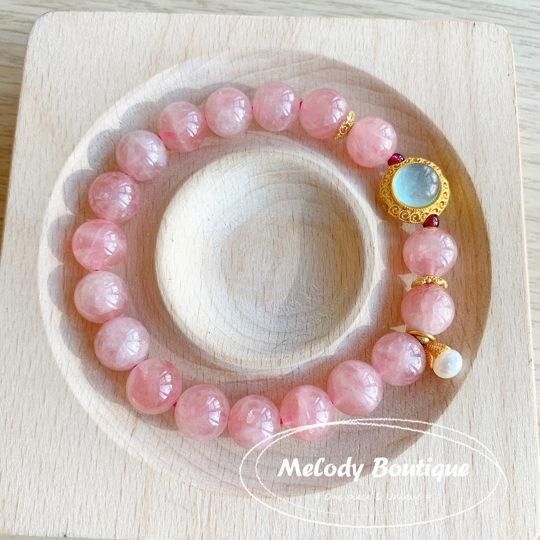 Pink Quartz Bracelets #17