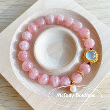 Load image into Gallery viewer, Pink Quartz Bracelets #17
