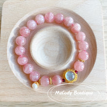 Load image into Gallery viewer, Pink Quartz Bracelets #17
