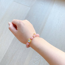 Load image into Gallery viewer, Pink Quartz Bracelets #17
