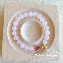 Load image into Gallery viewer, Pink Quartz Bracelets #17
