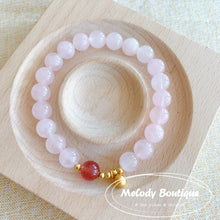 Load image into Gallery viewer, Pink Quartz Bracelets #17
