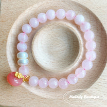 Load image into Gallery viewer, Pink Quartz Bracelets #19
