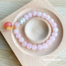 Load image into Gallery viewer, Pink Quartz Bracelets #19
