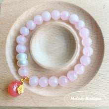 Load image into Gallery viewer, Pink Quartz Bracelets #19
