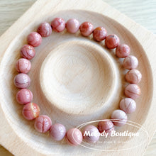 Load image into Gallery viewer, Alashan Agate Bracelets -- Pink #3
