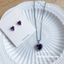 Load image into Gallery viewer, Rowena -- Purple (Jewellery Set)
