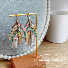 Load image into Gallery viewer, Feather (Earrings)
